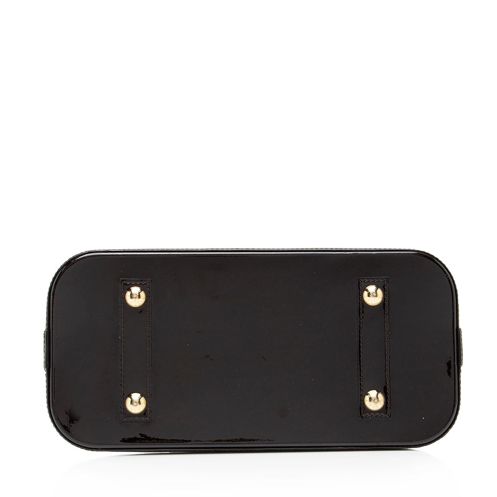 Louis Vuitton Monogram Vernis Alma PM Satchel (SHF-RKBVys)