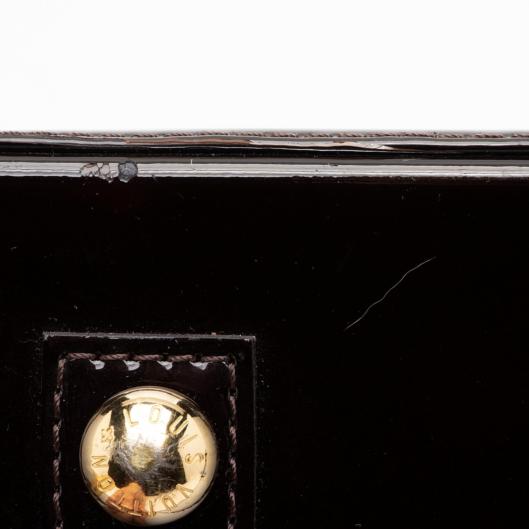 Louis Vuitton Monogram Vernis Alma PM Satchel (SHF-RKBVys)