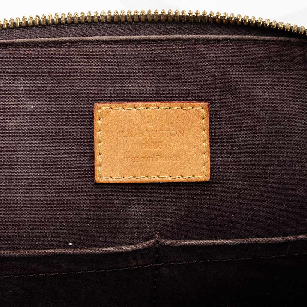 Louis Vuitton Monogram Vernis Alma PM Satchel (SHF-RKBVys)