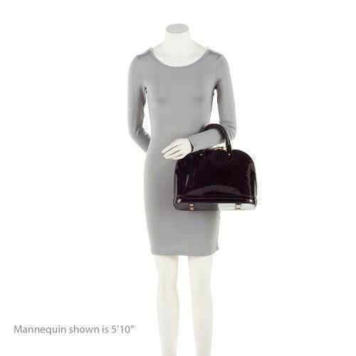 Louis Vuitton Monogram Vernis Alma PM Satchel (SHF-RKBVys)
