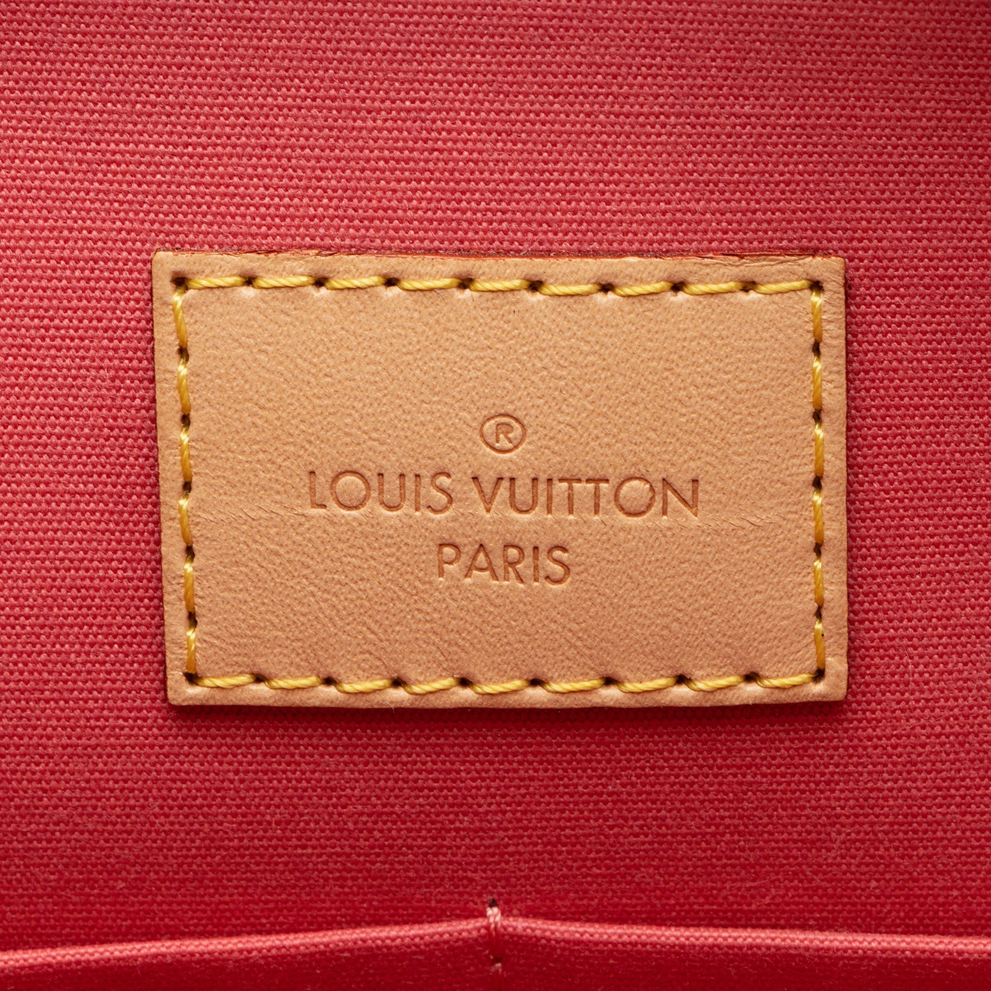 Louis Vuitton Monogram Vernis Alma PM Satchel
