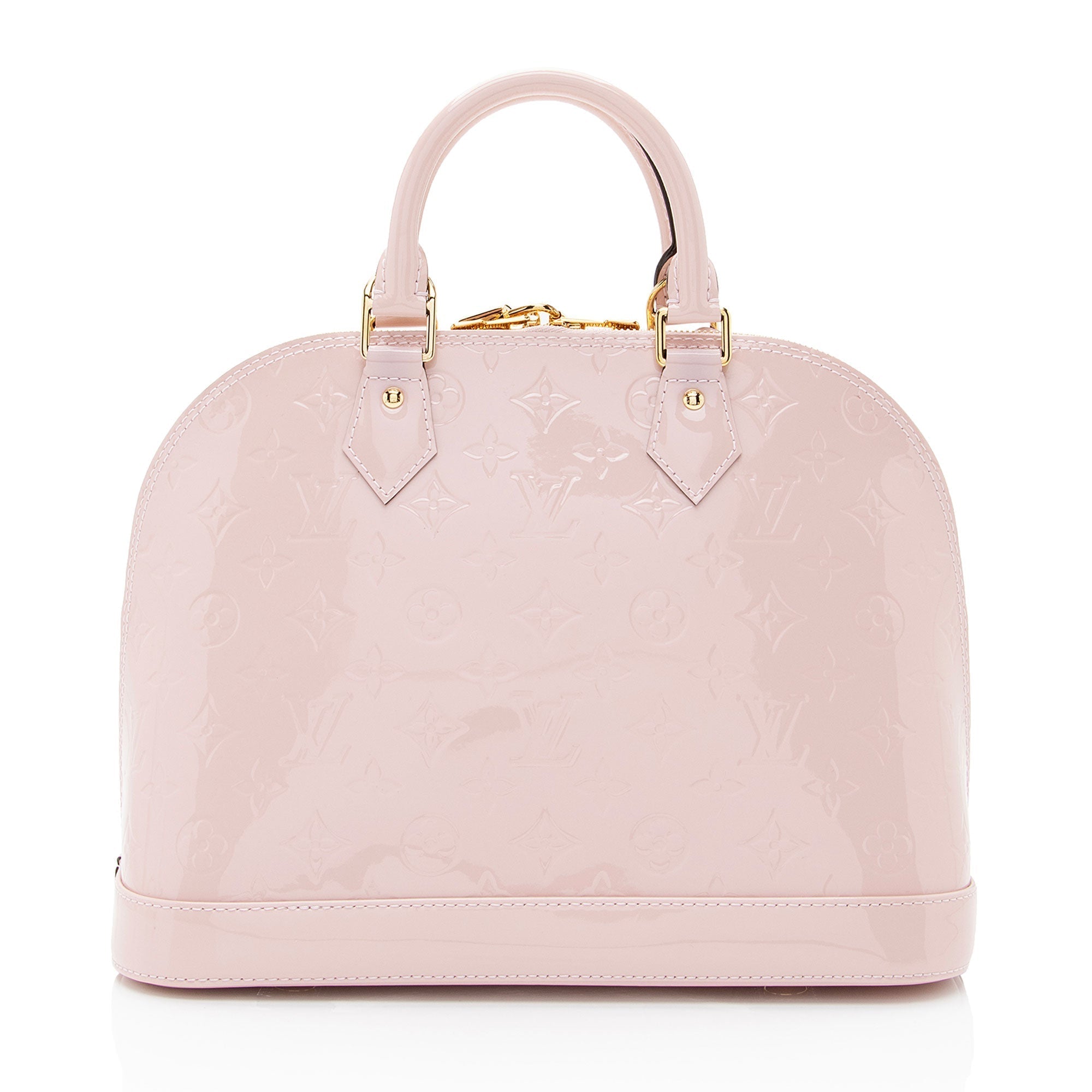 Louis Vuitton Monogram Vernis Alma PM Satchel (SHF-D9F4mc)