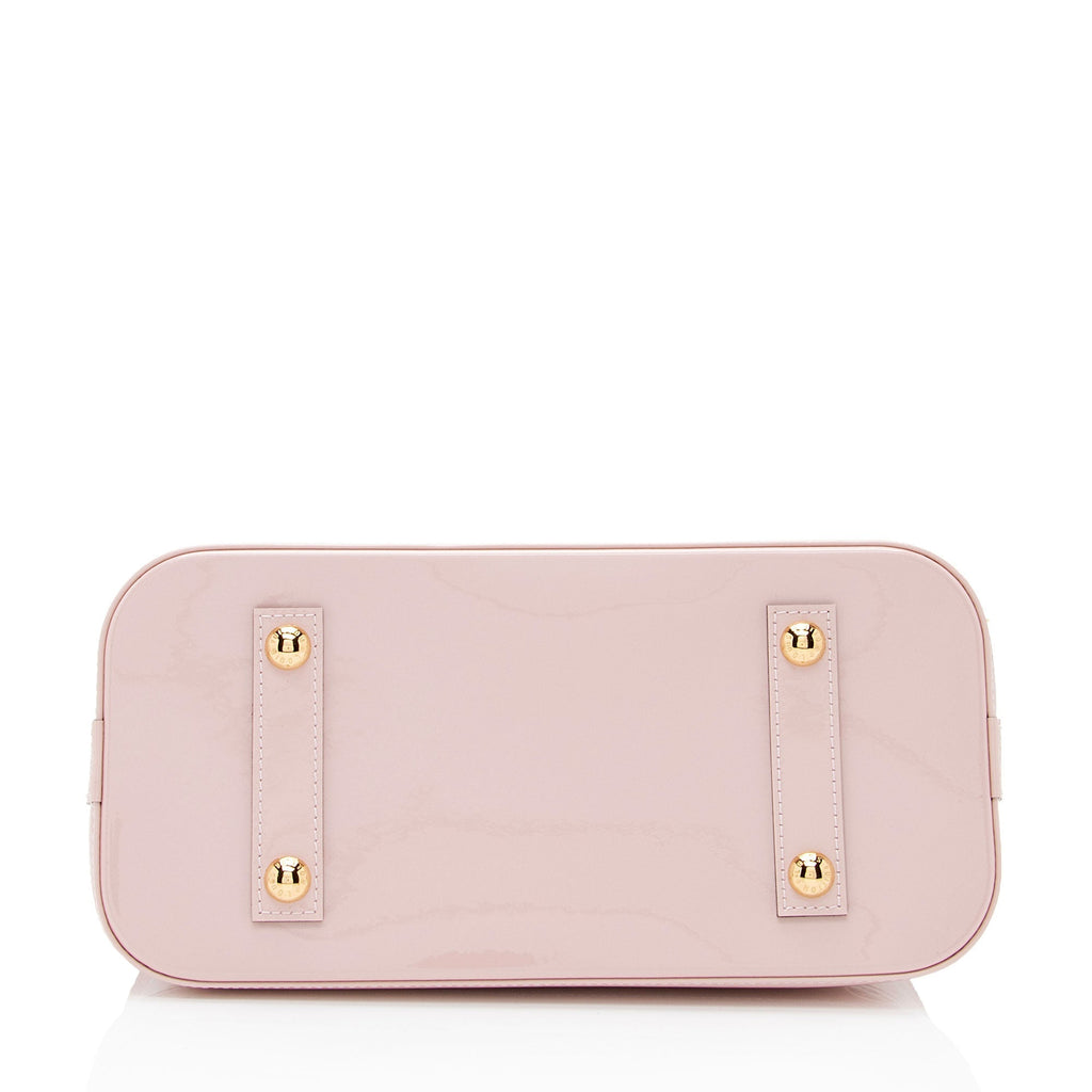 Louis Vuitton Monogram Vernis Alma PM Satchel (SHF-D9F4mc)