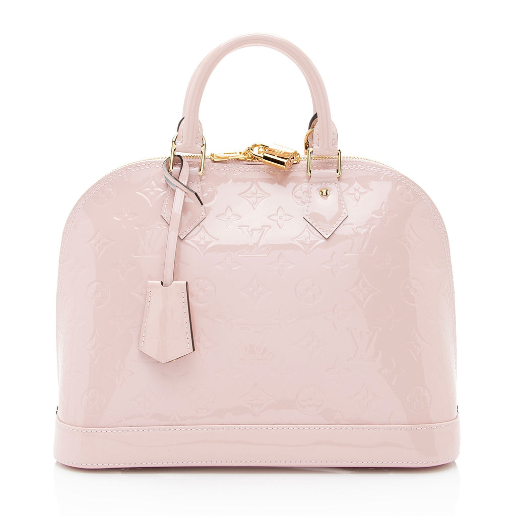 Louis Vuitton Monogram Vernis Alma PM Satchel (SHF-D9F4mc)
