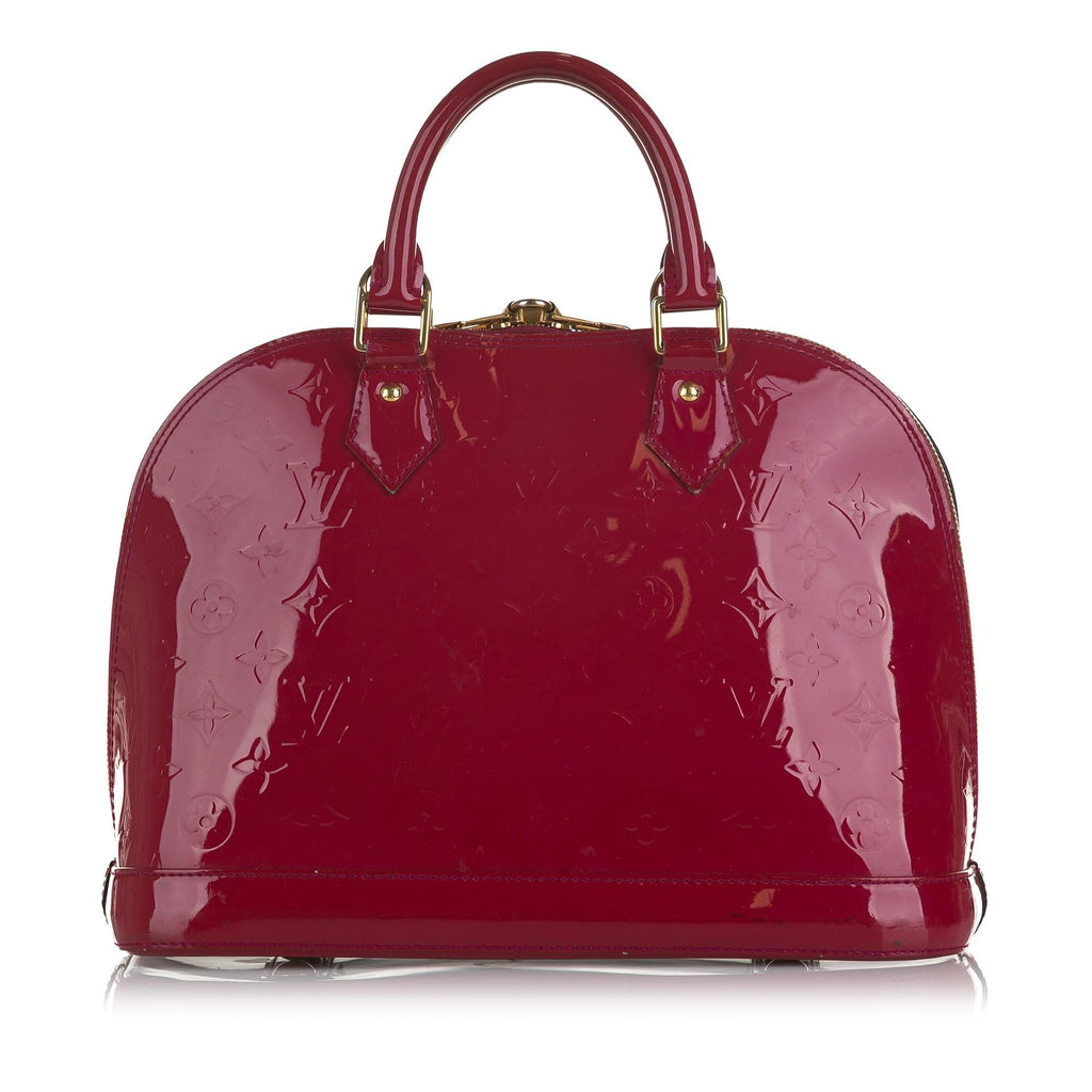 Louis Vuitton Monogram Vernis Alma PM (SHG-37036)
