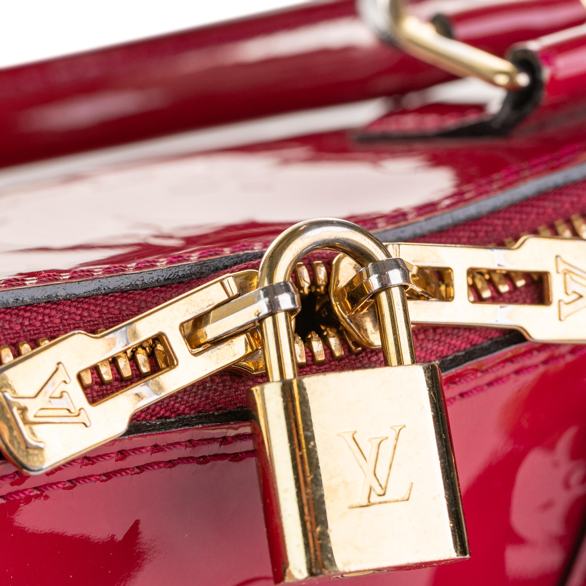 Louis Vuitton Monogram Vernis Alma PM (SHG-37036)