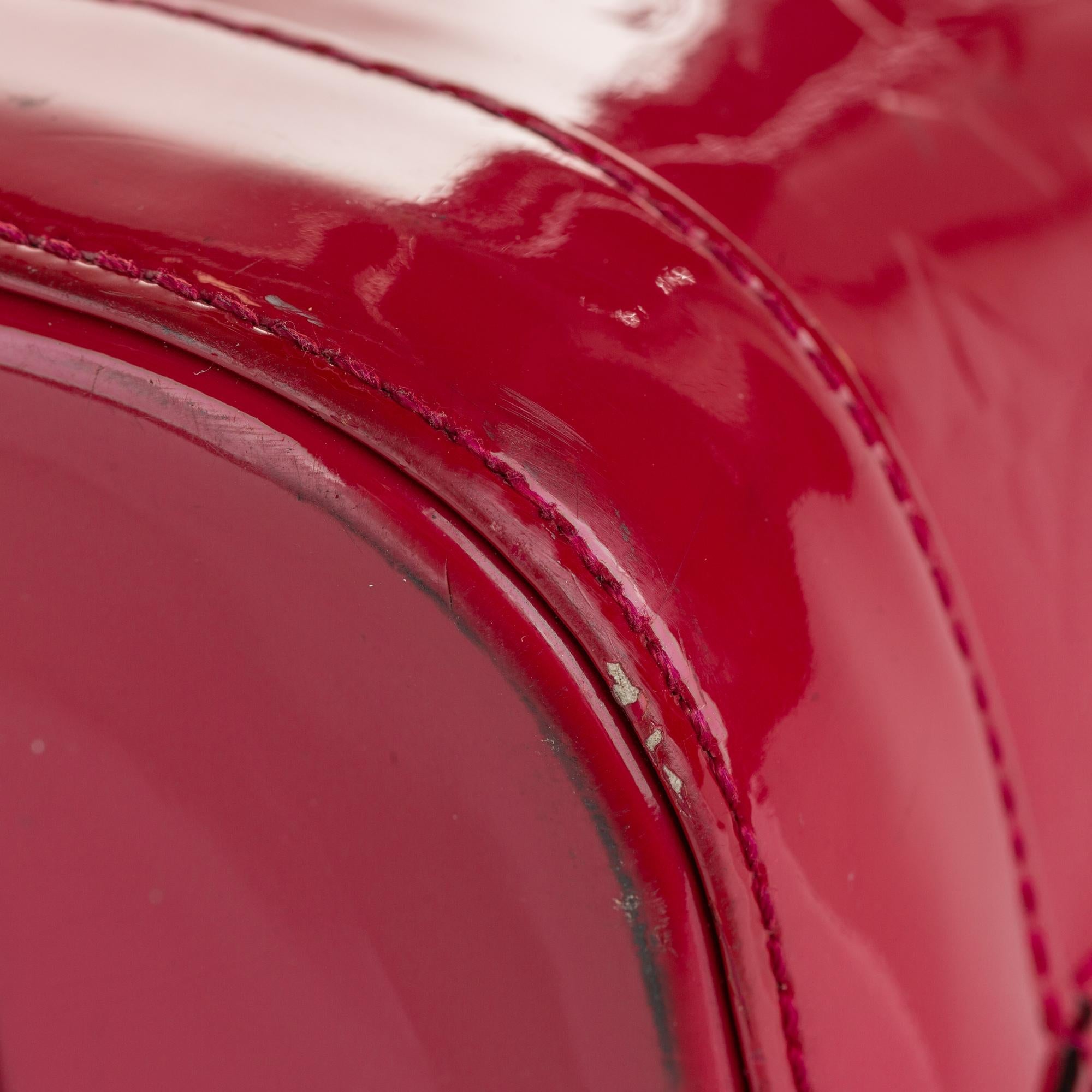Louis Vuitton Monogram Vernis Alma PM (SHG-37036)