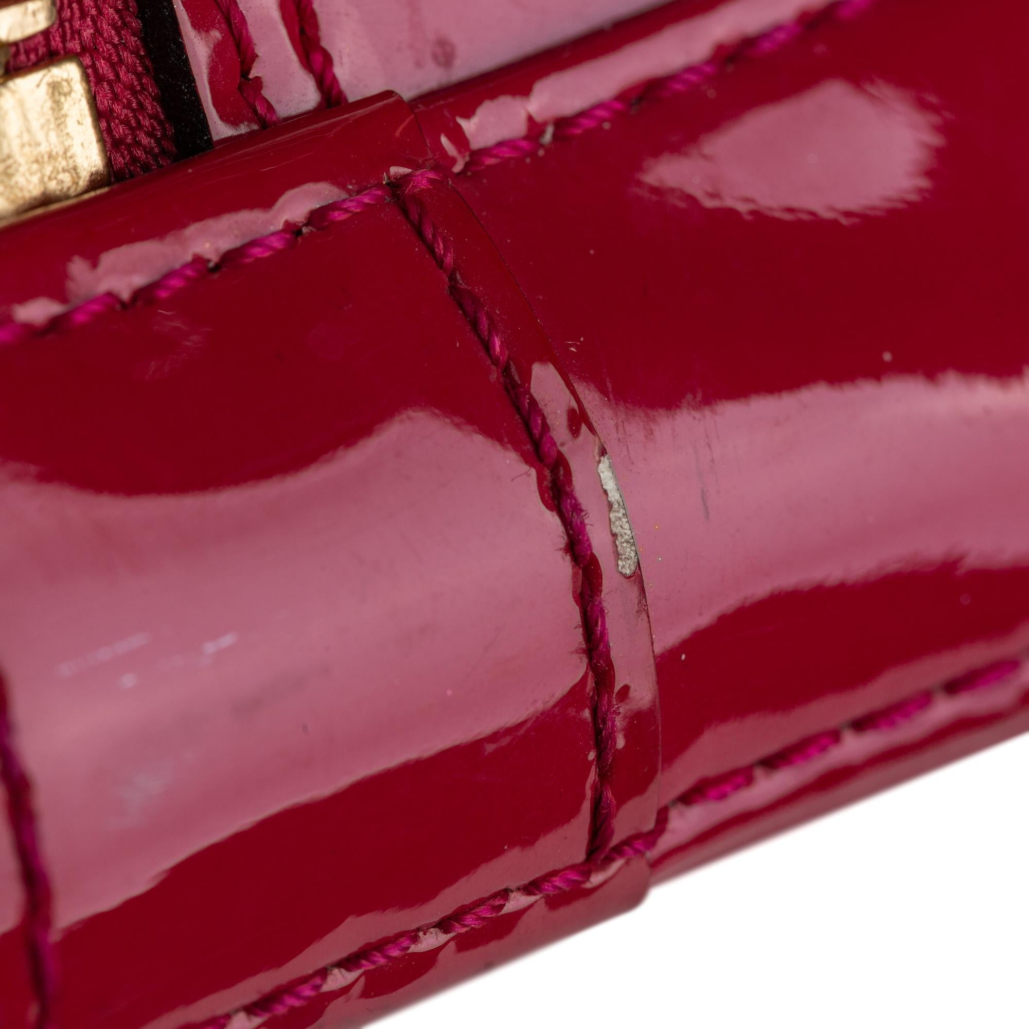 Louis Vuitton Monogram Vernis Alma PM (SHG-37036)