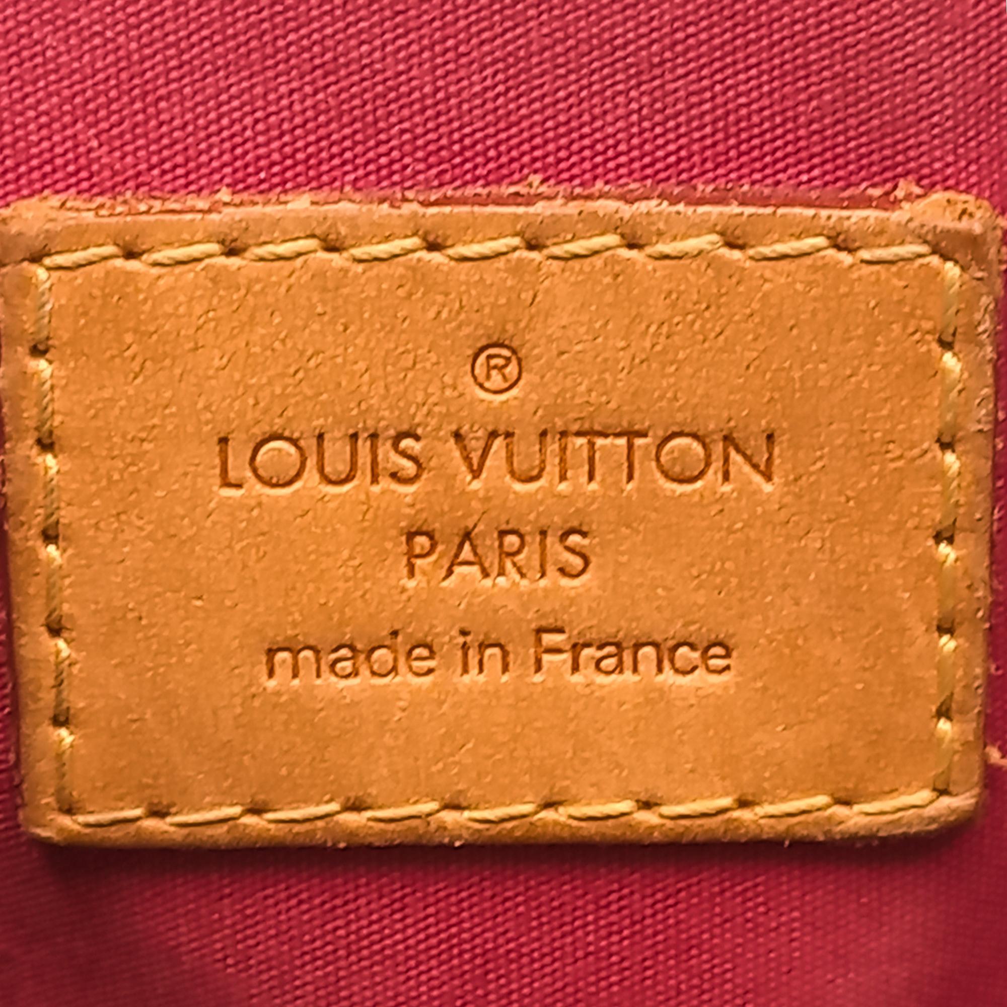 Louis Vuitton Monogram Vernis Alma PM (SHG-37036)