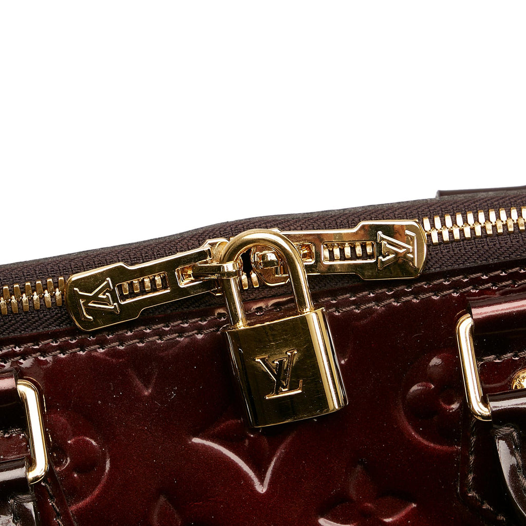 Louis Vuitton Monogram Vernis Alma PM (SHG-zIoAjG)