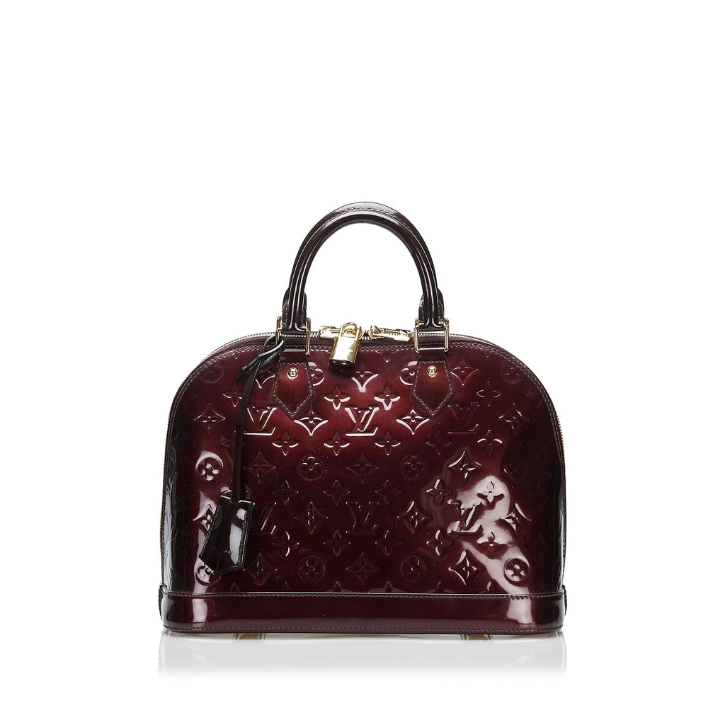Louis Vuitton Monogram Vernis Alma PM (SHG-zIoAjG)