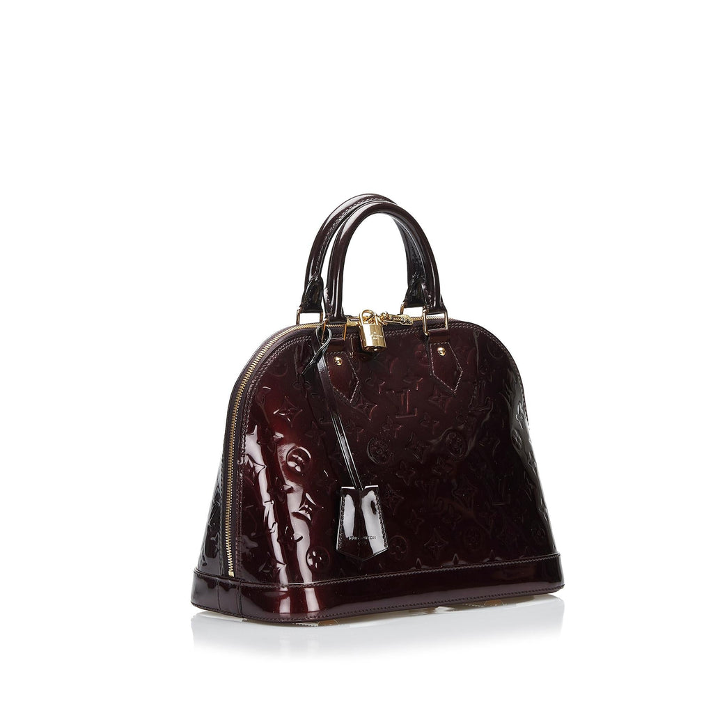 Louis Vuitton Monogram Vernis Alma PM (SHG-zIoAjG)