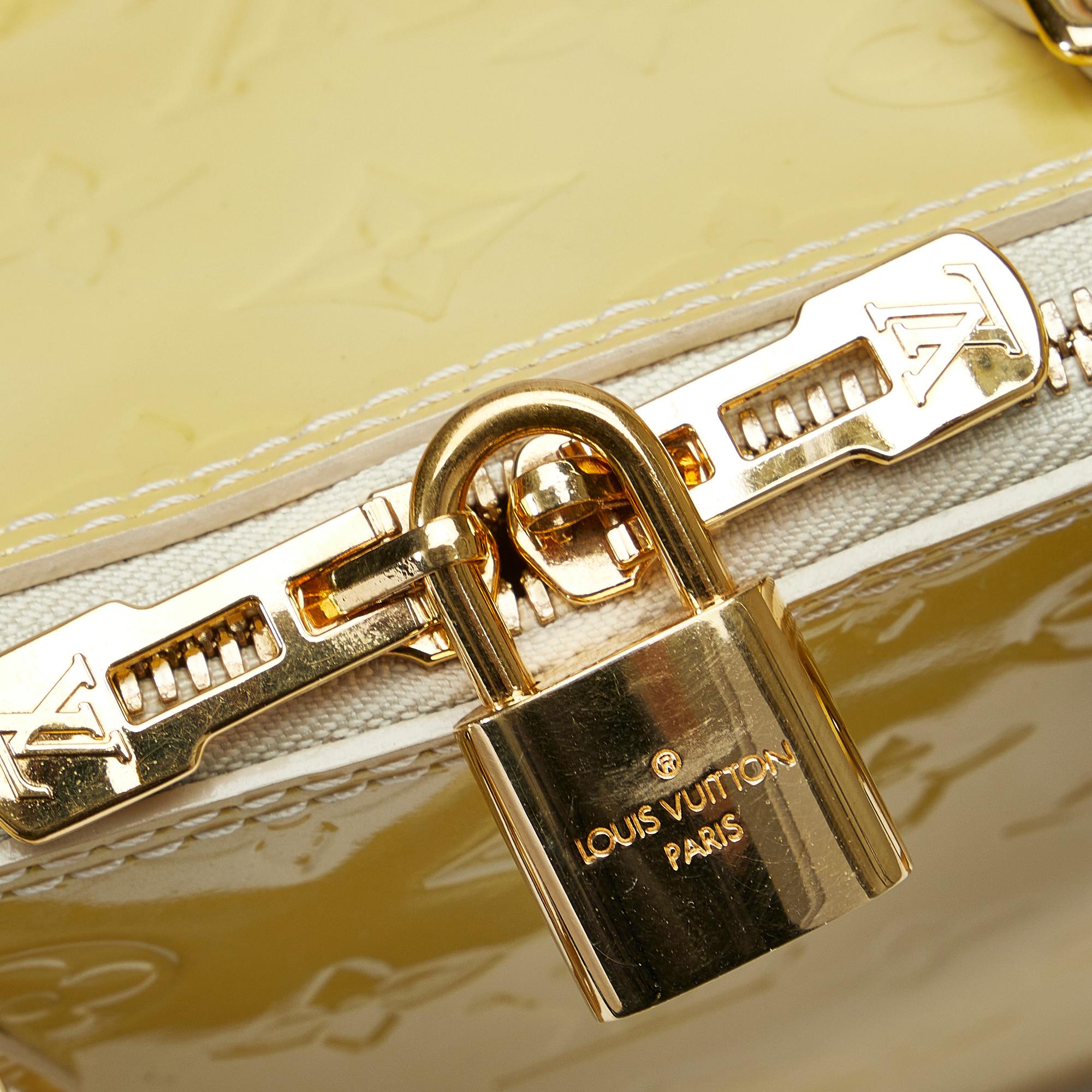 Louis Vuitton Monogram Vernis Alma PM (SHG-6v1uom)