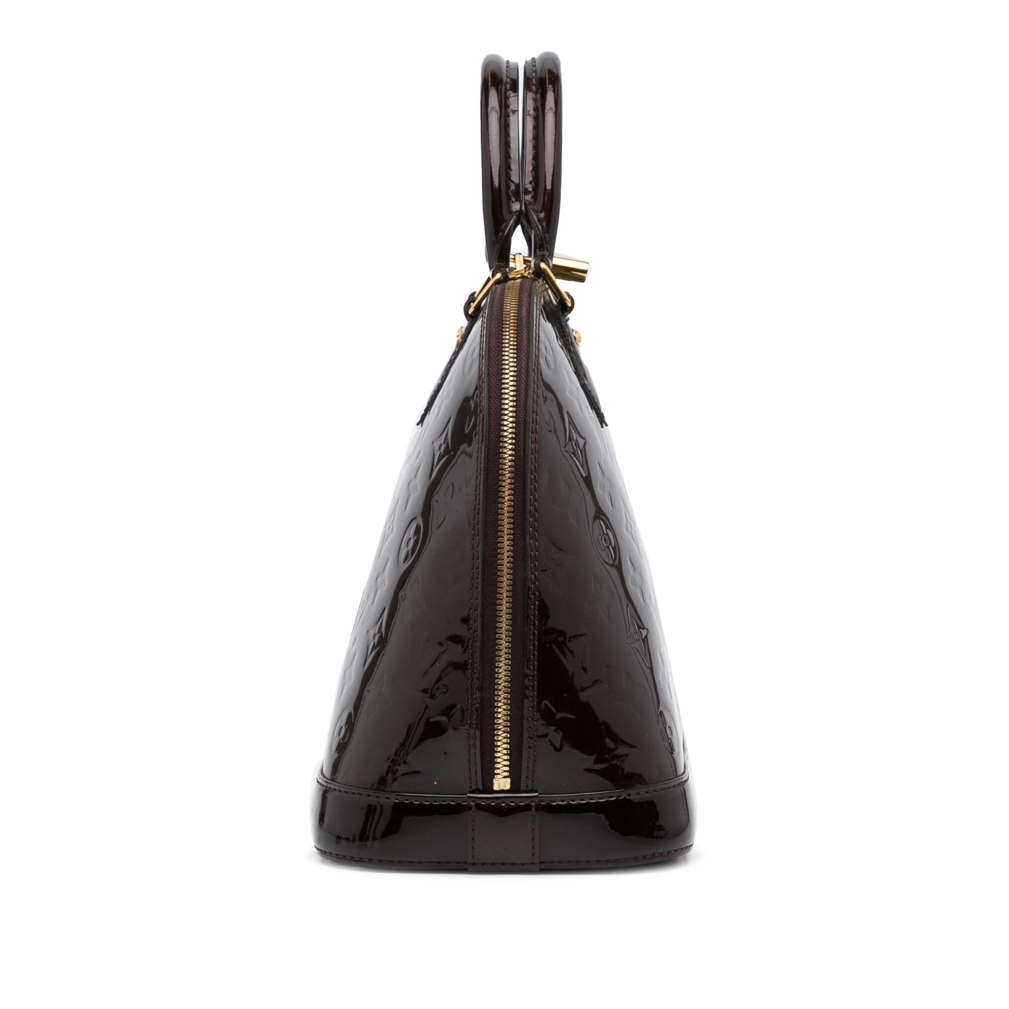 Louis Vuitton Monogram Vernis Alma PM (SHG-jyXKYF)