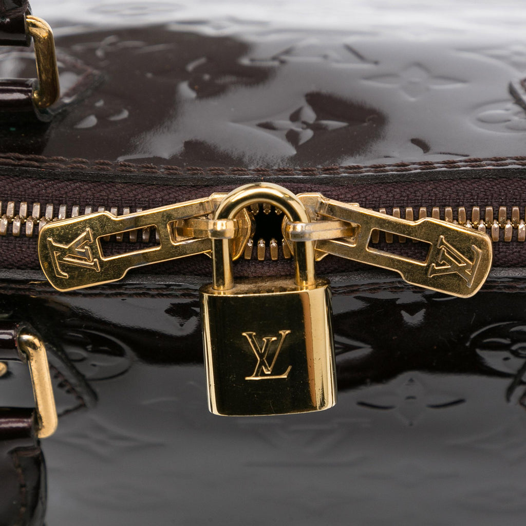 Louis Vuitton Monogram Vernis Alma PM (SHG-jyXKYF)