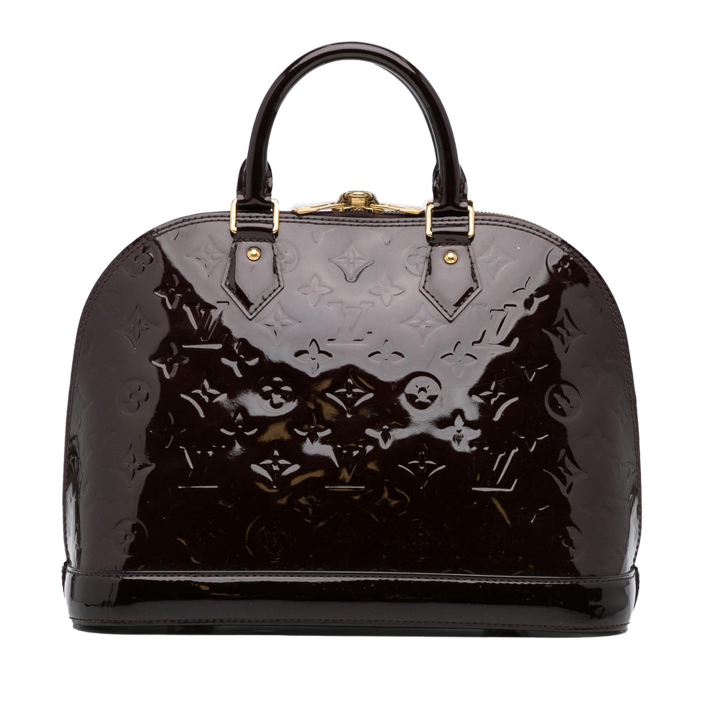 Louis Vuitton Monogram Vernis Alma PM (SHG-jyXKYF)