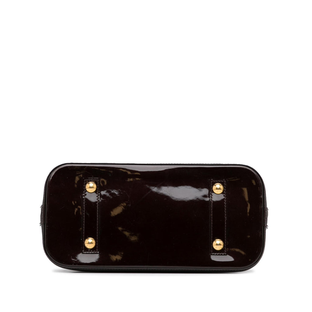 Louis Vuitton Monogram Vernis Alma PM (SHG-jyXKYF)