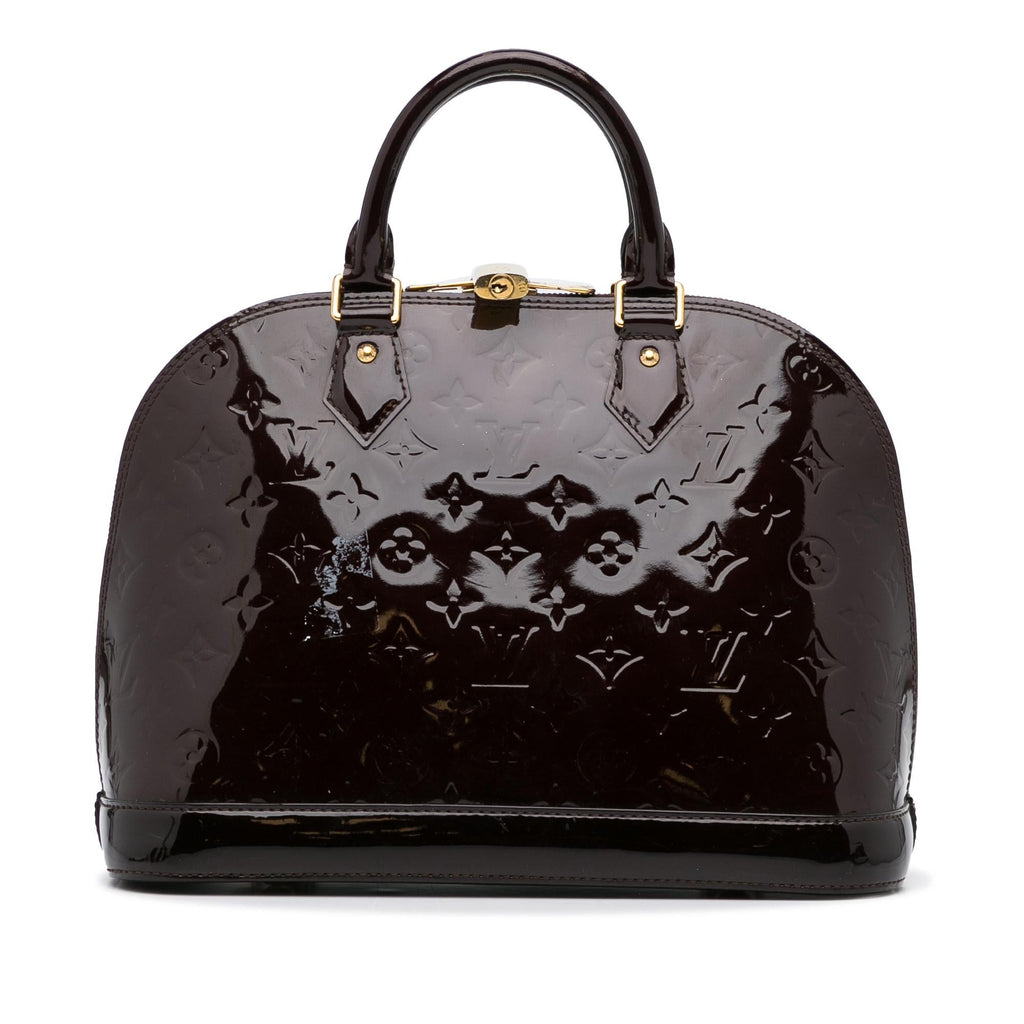 Louis Vuitton Monogram Vernis Alma PM (SHG-jyXKYF)
