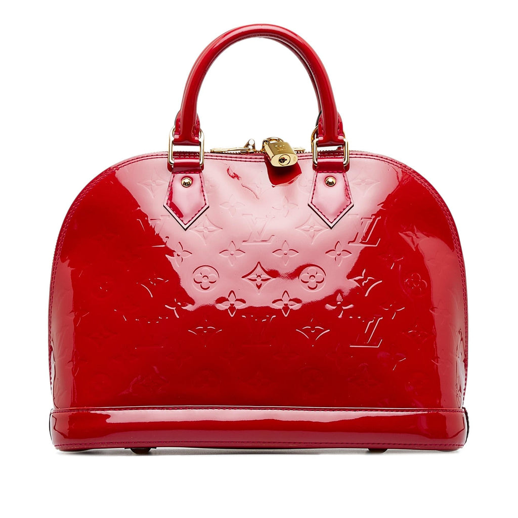 Louis Vuitton Monogram Vernis Alma PM (SHG-cEWXqM)