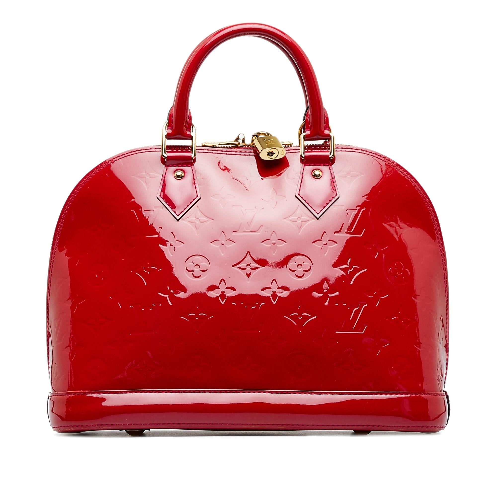 Louis Vuitton Monogram Vernis Alma PM (SHG-cEWXqM)