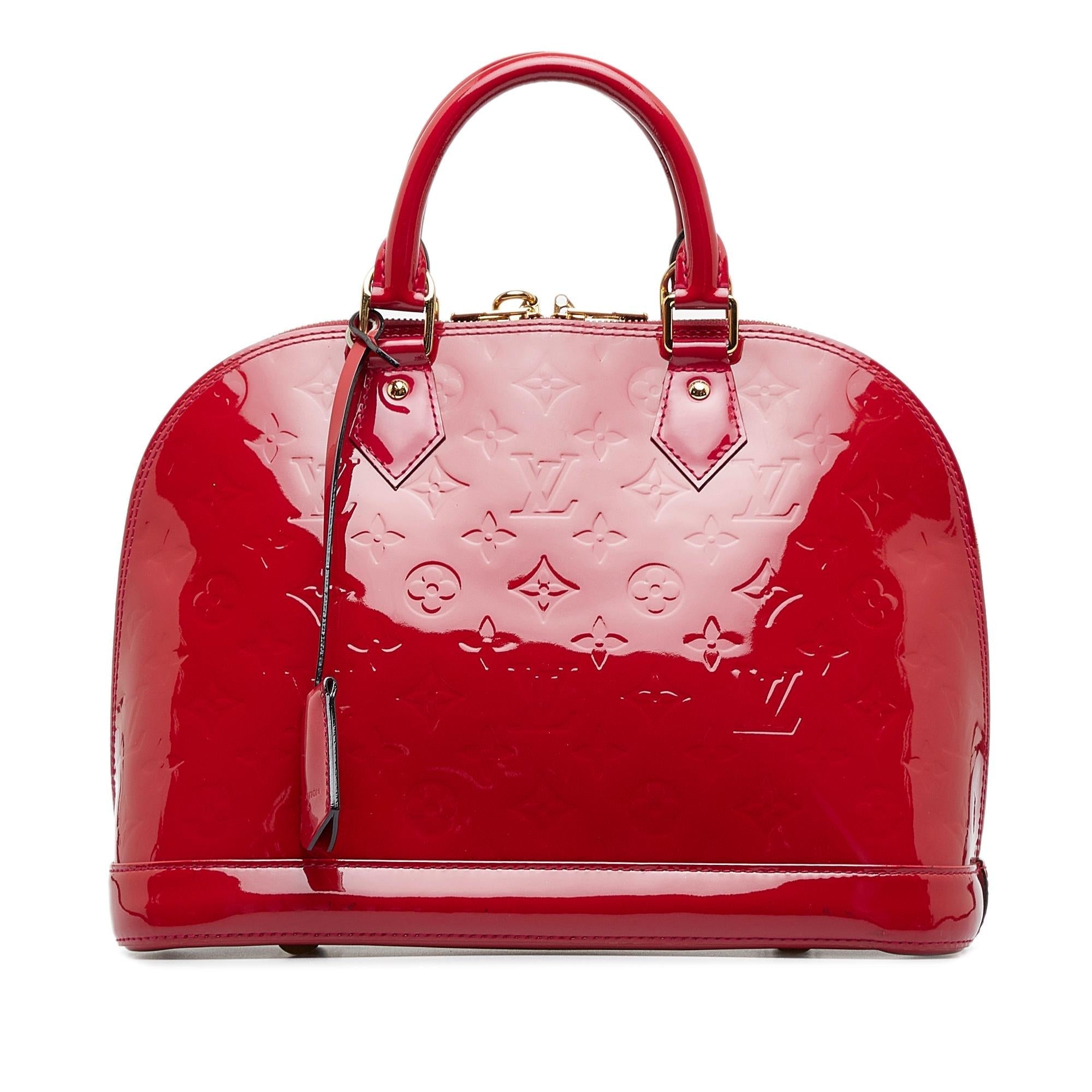 Louis Vuitton Monogram Vernis Alma PM (SHG-cEWXqM)