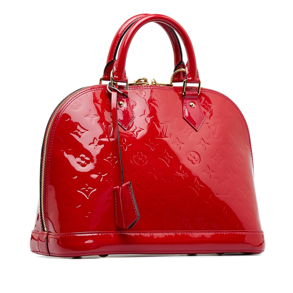 Louis Vuitton Monogram Vernis Alma PM (SHG-cEWXqM)