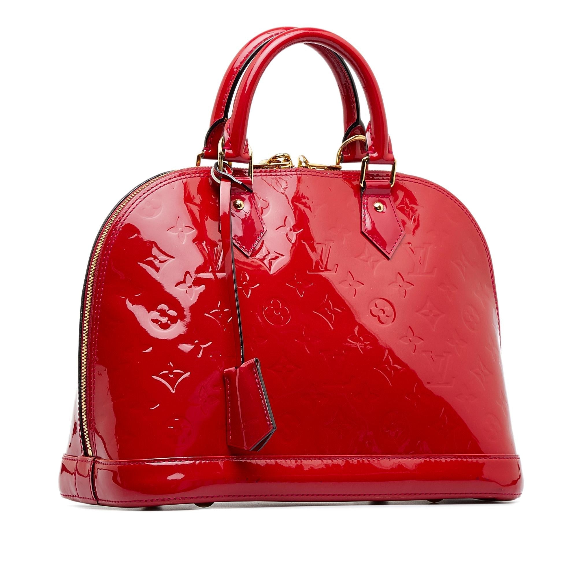 Louis Vuitton Monogram Vernis Alma PM (SHG-cEWXqM)