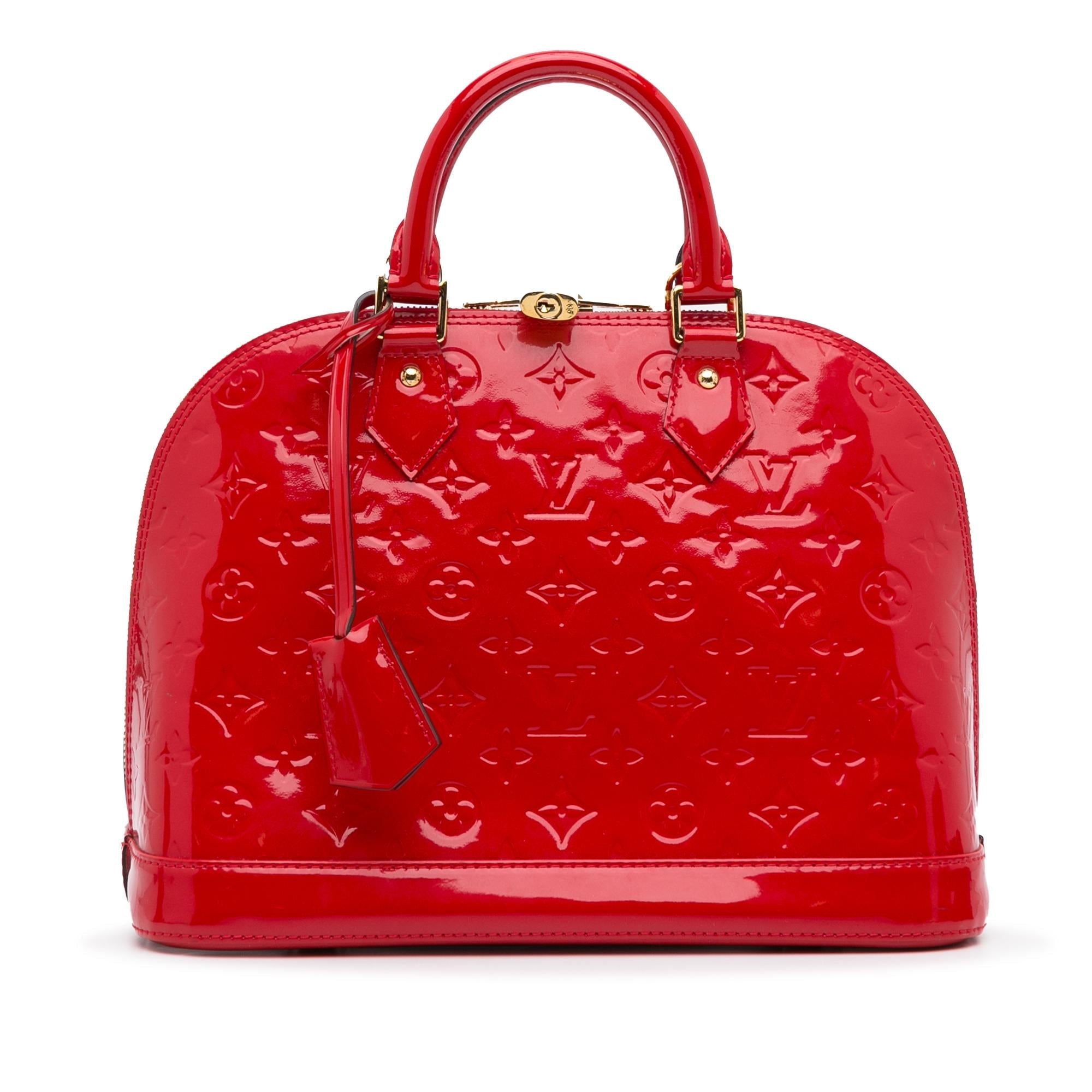 Louis Vuitton Monogram Vernis Alma PM (SHG-jPDRmX)