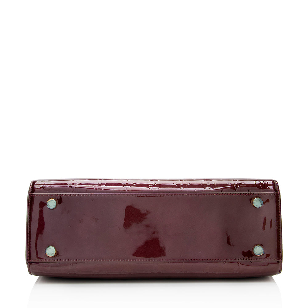 Louis Vuitton Monogram Vernis Brea GM Satchel (SHF-20550)