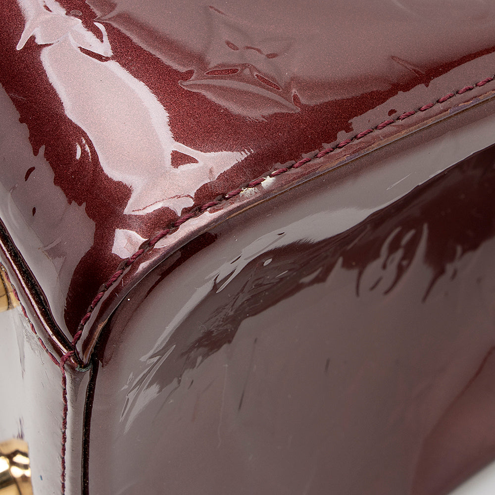 Louis Vuitton Monogram Vernis Brea GM Satchel (SHF-20550)