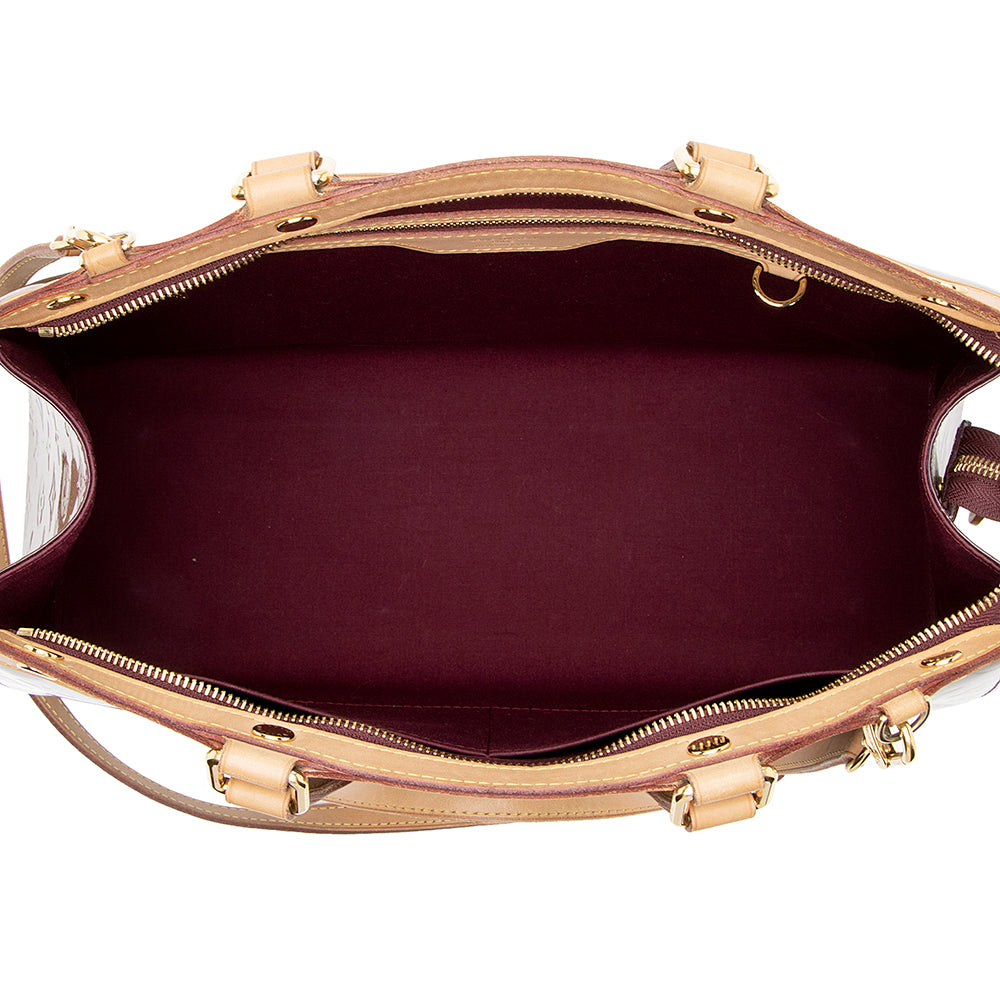 Louis Vuitton Monogram Vernis Brea GM Satchel (SHF-20550)