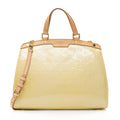 Louis Vuitton Monogram Vernis Brea GM Satchel (SHF-23147)