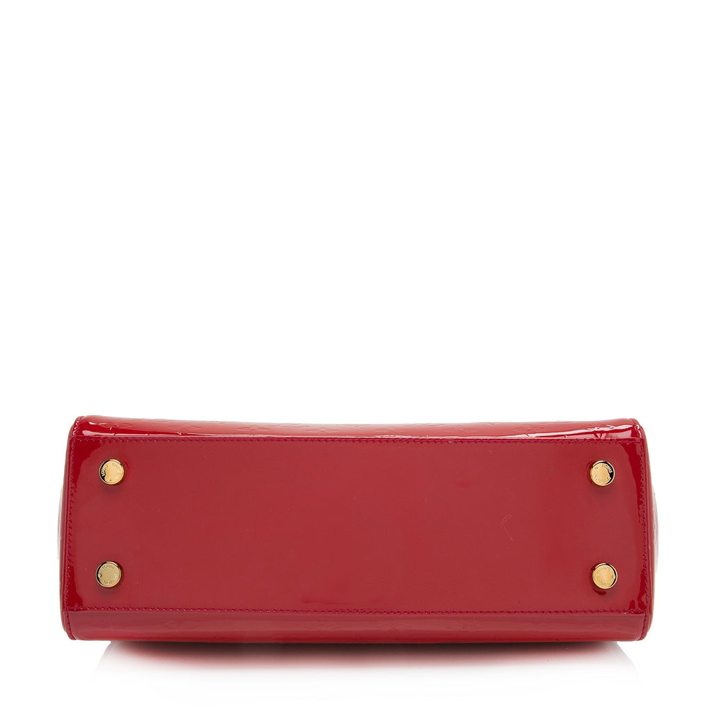 Louis Vuitton Monogram Vernis Brea MM Satchel (SHF-Lt8EA3)