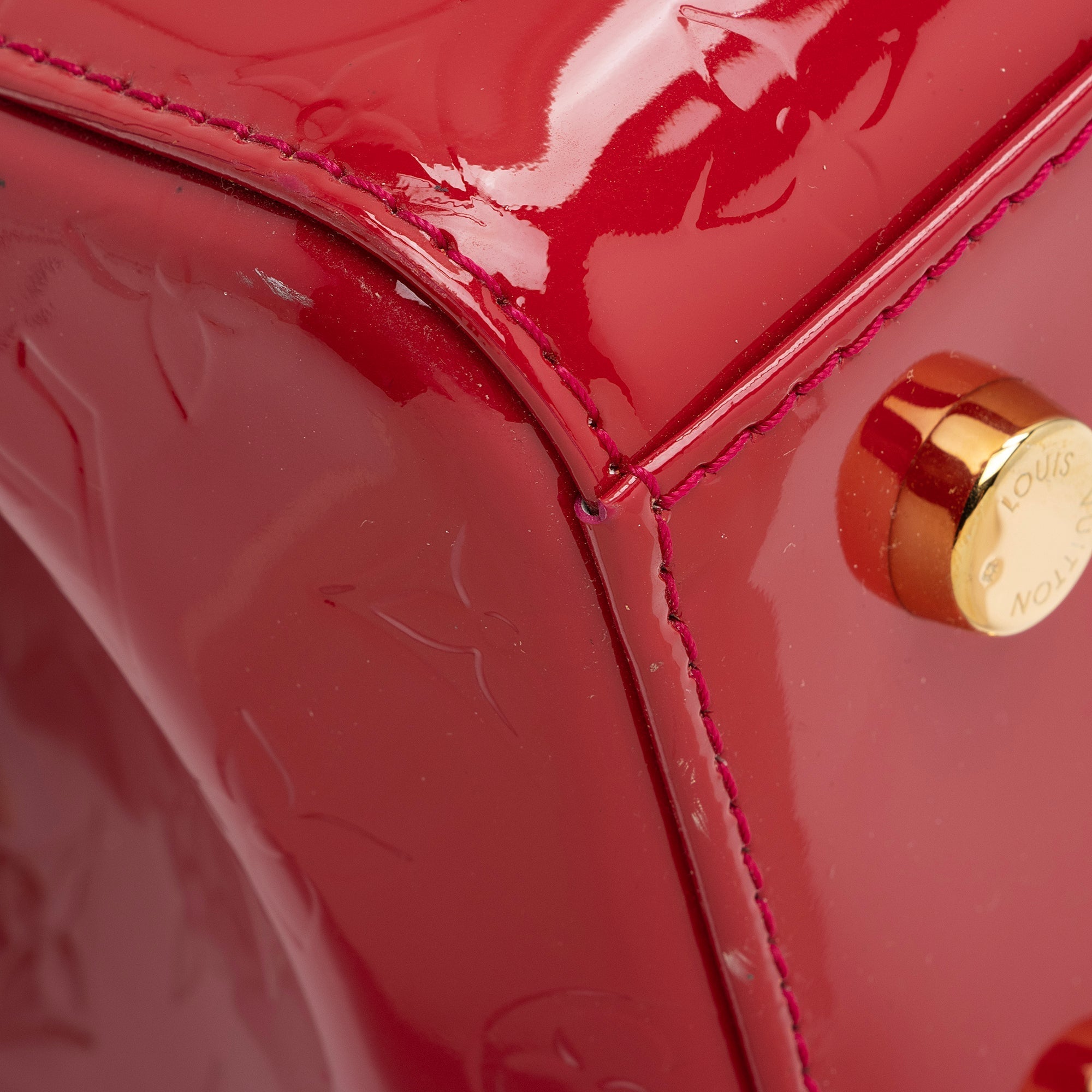 Louis Vuitton Monogram Vernis Brea MM Satchel (SHF-Lt8EA3)