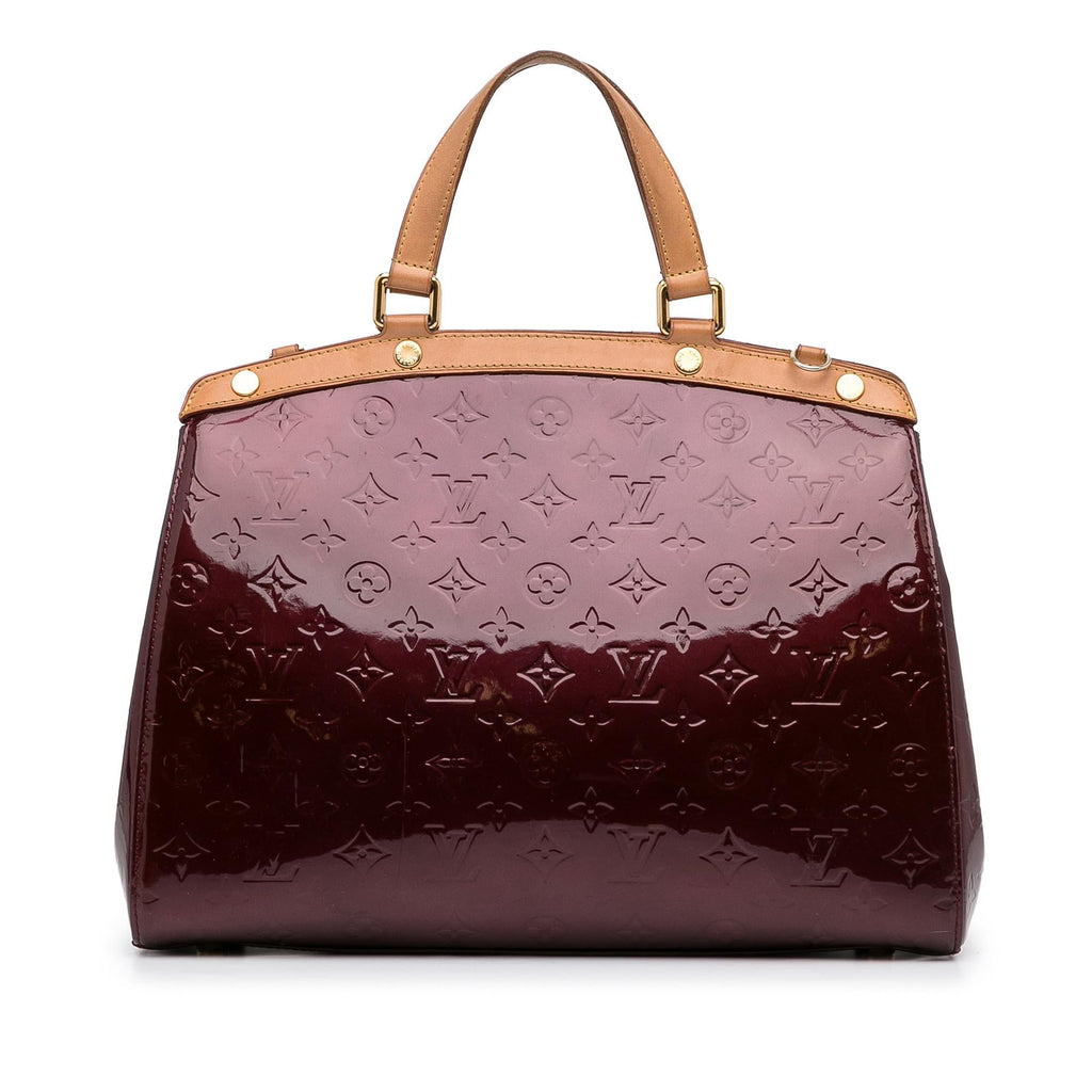 Louis Vuitton Monogram Vernis Brea MM (SHG-NfxnbQ)