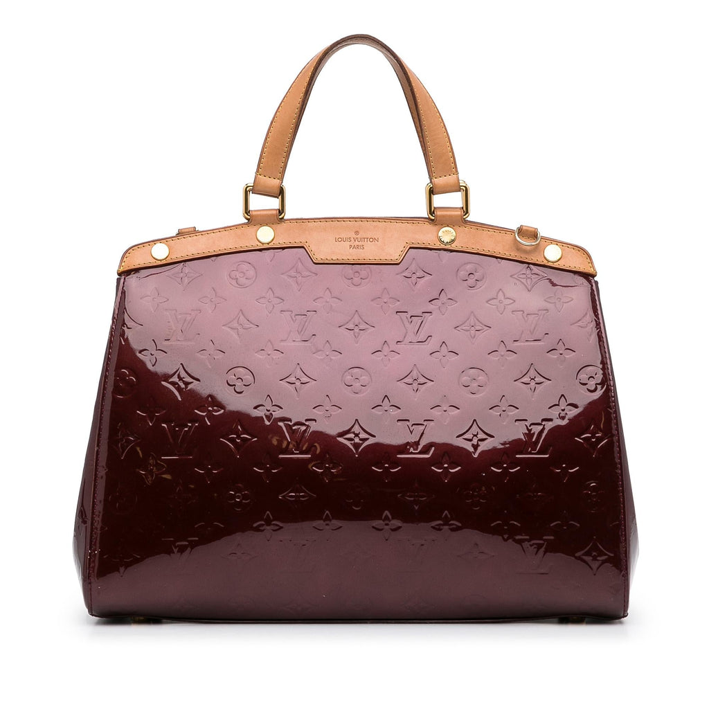 Louis Vuitton Monogram Vernis Brea MM (SHG-NfxnbQ)