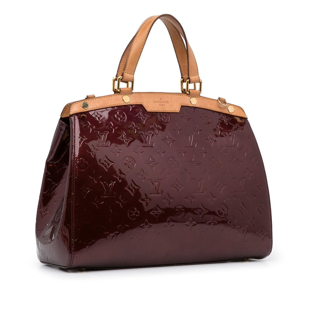 Louis Vuitton Monogram Vernis Brea MM (SHG-NfxnbQ)