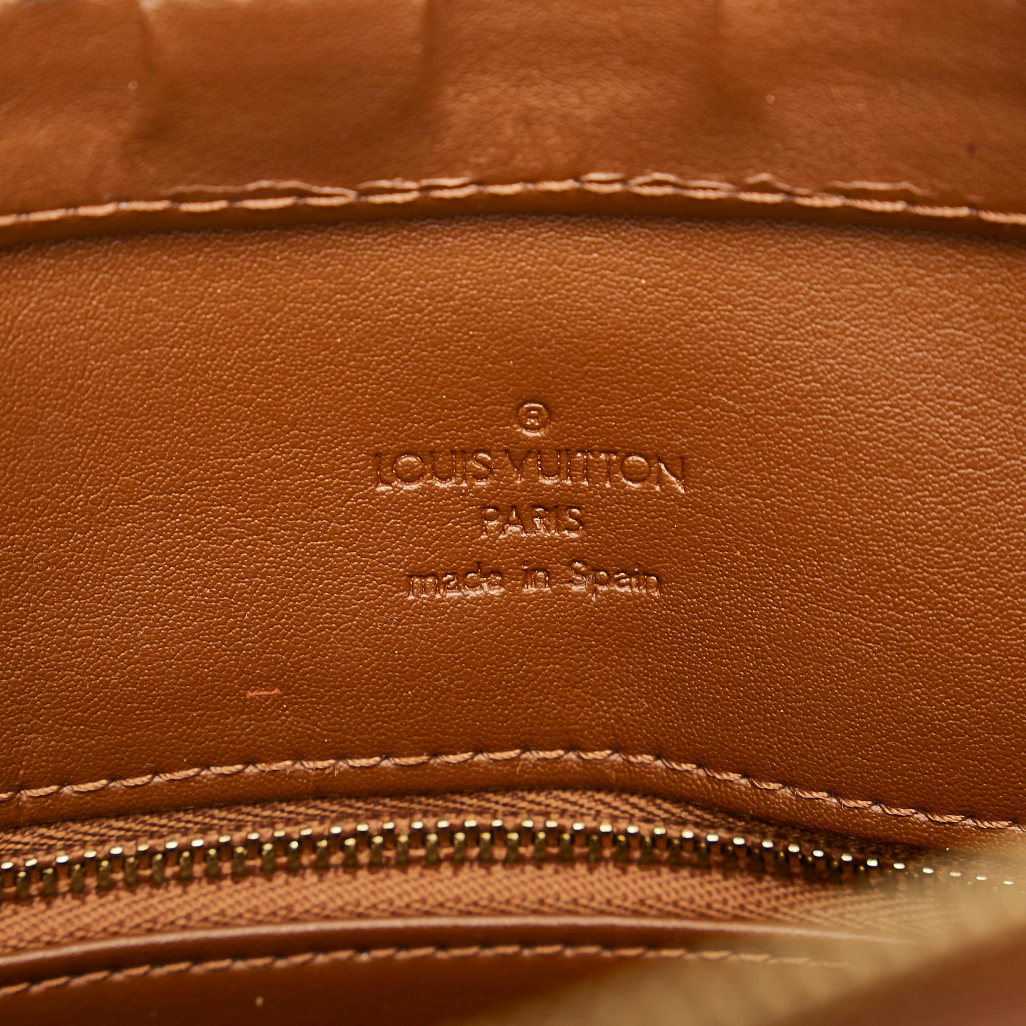 Louis Vuitton Monogram Vernis Houson (SHG-34903)