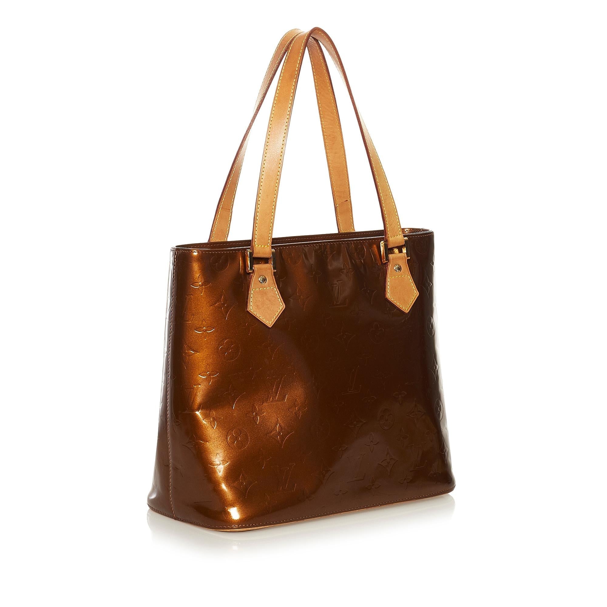 Louis Vuitton Monogram Vernis Houson (SHG-34903)