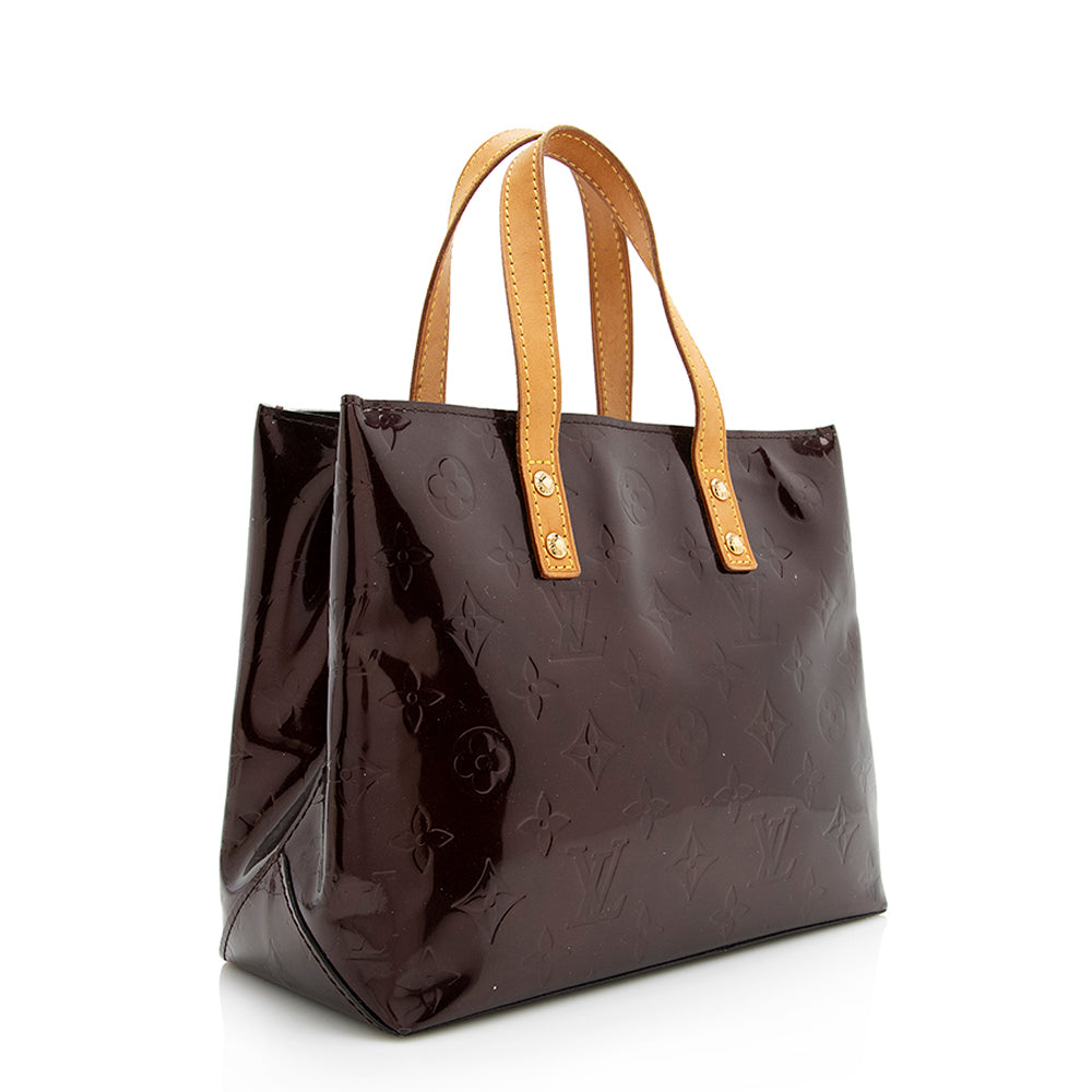 Louis Vuitton Monogram Vernis Reade PM Tote (SHF-21134)
