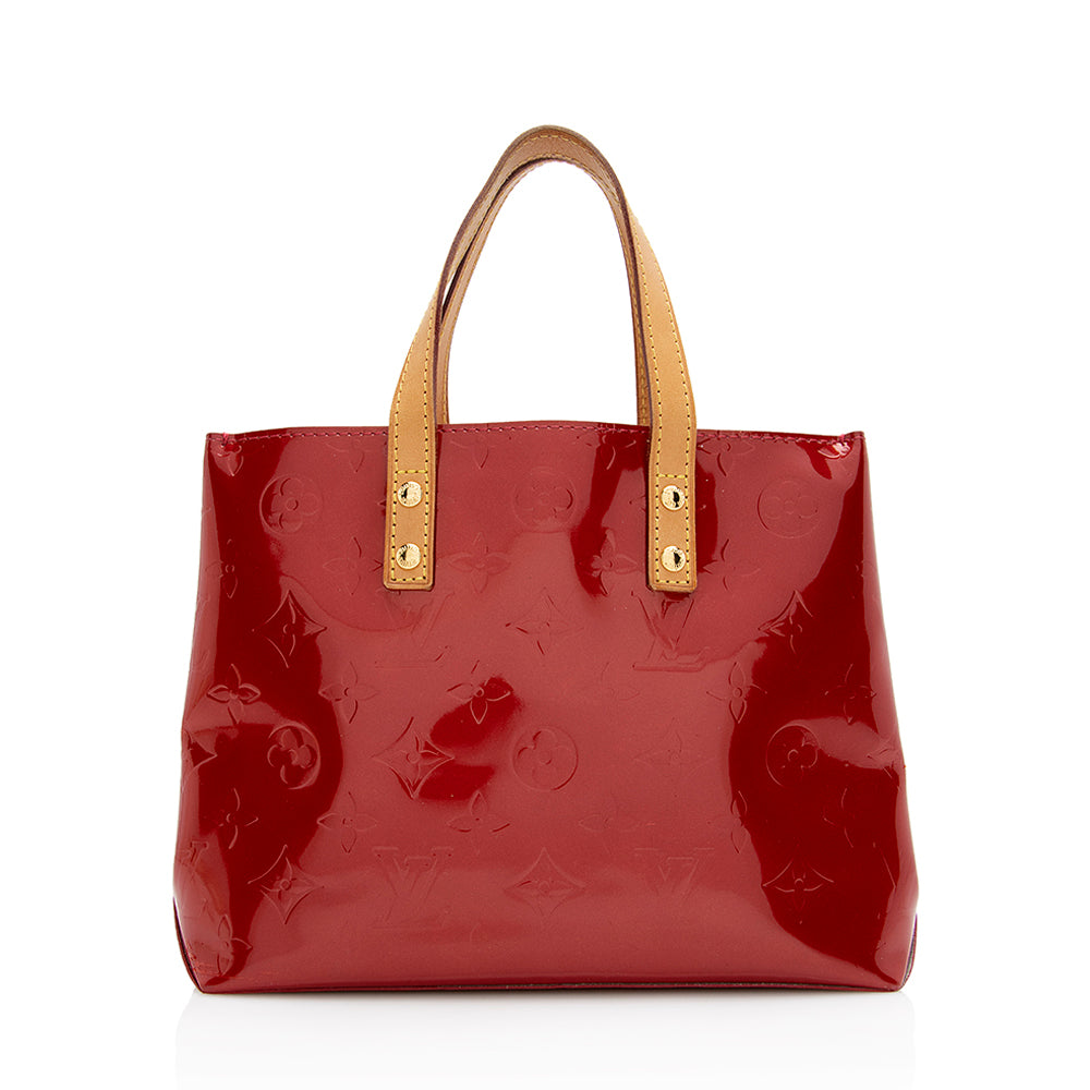 Louis Vuitton Monogram Vernis Reade PM Tote (SHF-21281)