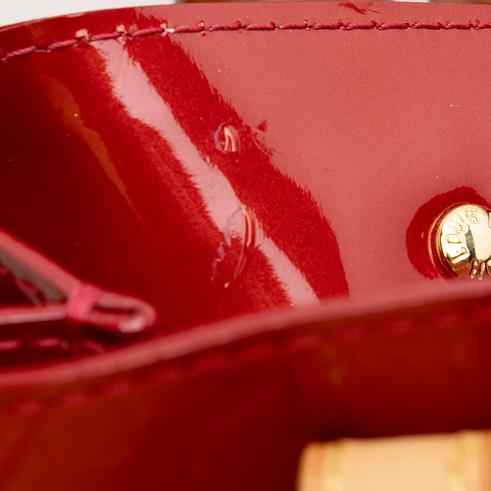 Louis Vuitton Monogram Vernis Reade PM Tote (SHF-21281)