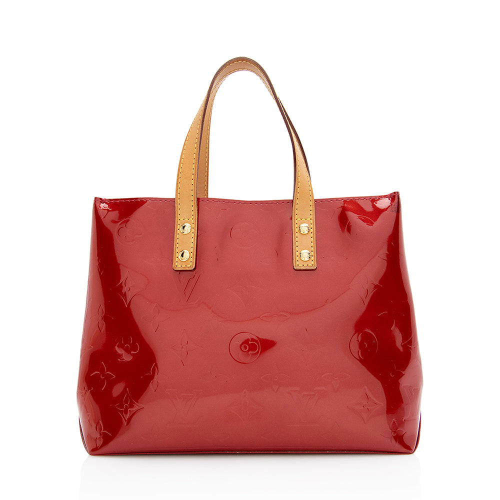 Louis Vuitton Monogram Vernis Reade PM Tote (SHF-21281)