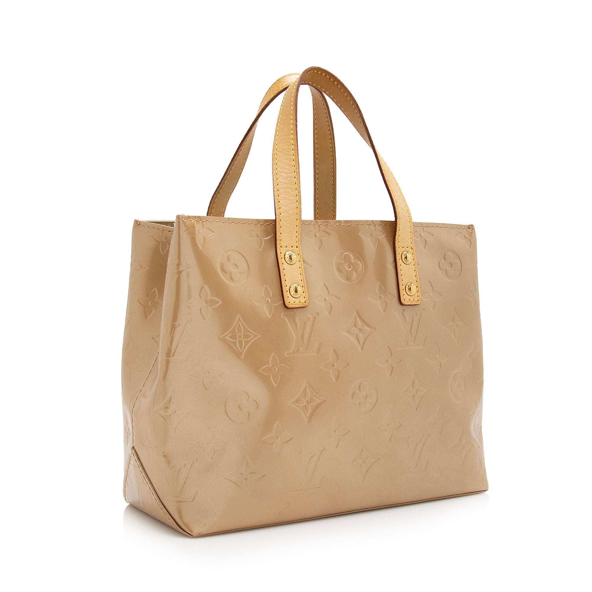 Louis Vuitton Monogram Vernis Reade PM Tote (SHF-22395)
