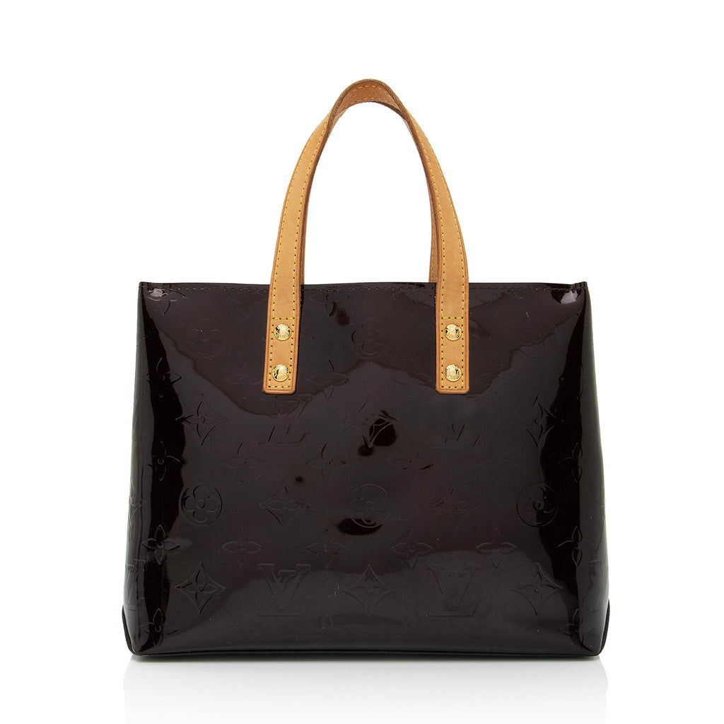 Louis Vuitton Monogram Vernis Reade PM Tote (SHF-bFQHRr)