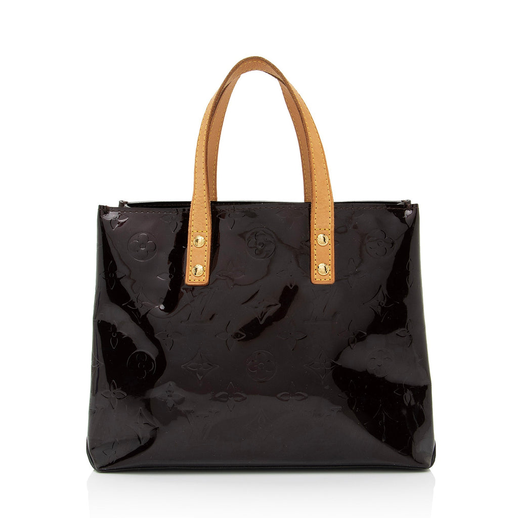 Louis Vuitton Monogram Vernis Reade PM Tote (SHF-bFQHRr)
