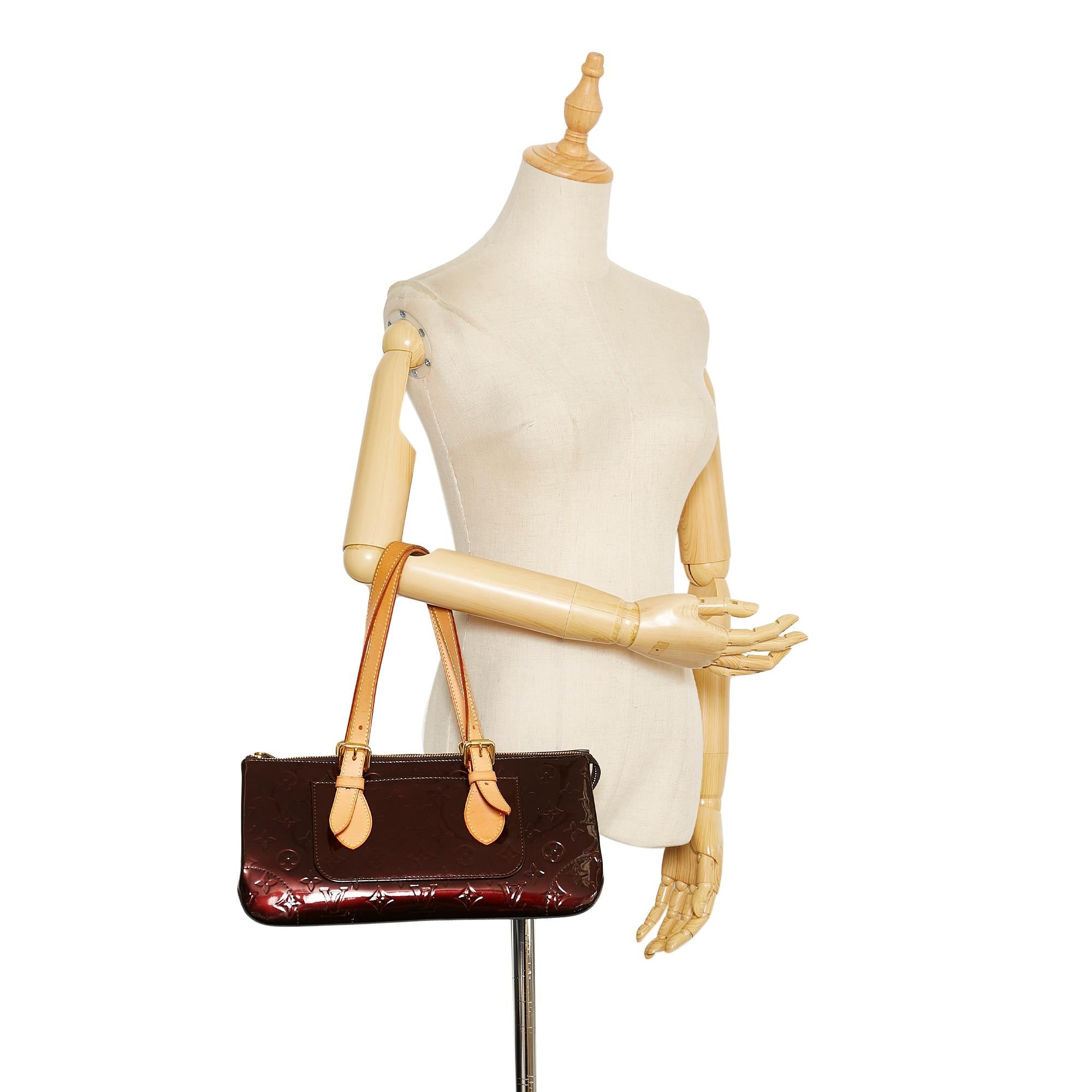 Louis Vuitton Monogram Vernis Rosewood Avenue (SHG-35880)