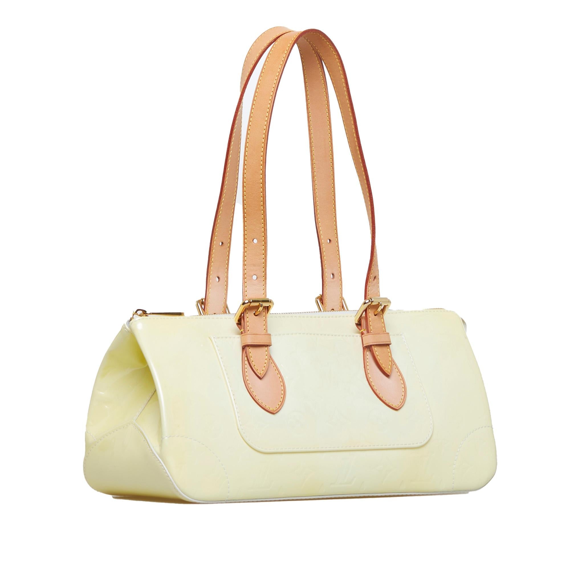 Louis Vuitton Monogram Vernis Rosewood Avenue (SHG-Us43UG)