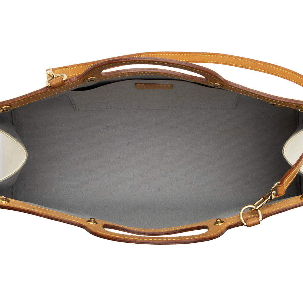 Louis Vuitton Monogram Vernis Roxbury Drive Clutch (SHF-19094)