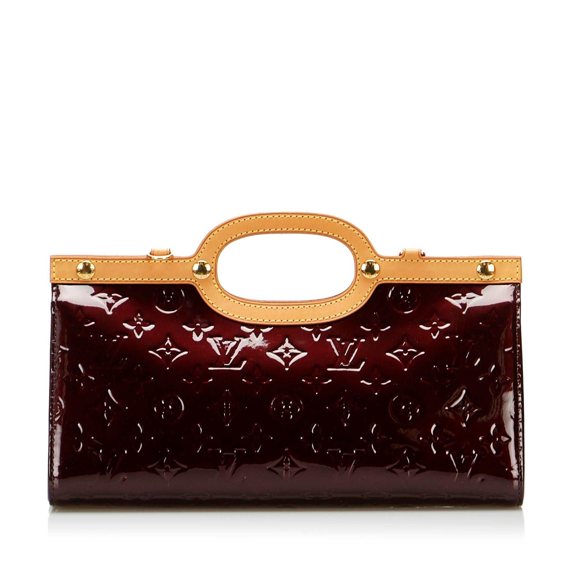 Louis Vuitton Monogram Vernis Roxbury Drive (SHG-1CUblJ)